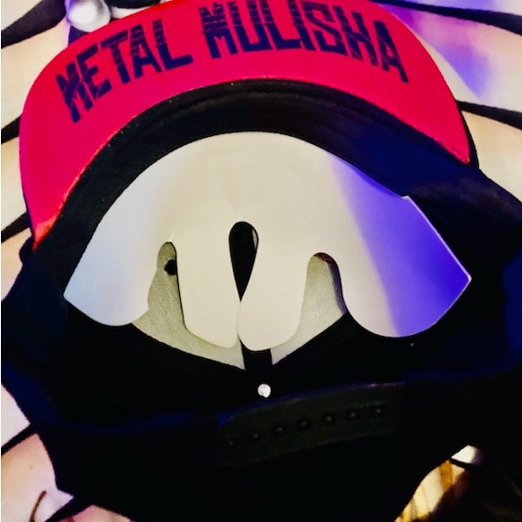 Brand New Authentic Metal Mulitia SnapBack Flat Billed Ball Cap. Never Worn - Picture 2 of 5